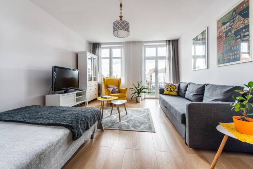 Lejlighed Citystay Kotwicznikow Gdansk Apartament Z Pieknym Widokiem Na Rzeke Motlawe *